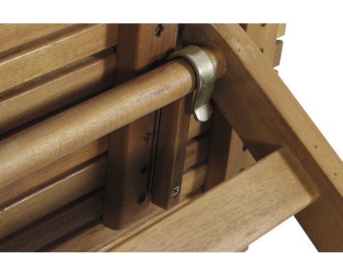 Klaptafel Falun Siena Garden acacia 120x80x73,5 cm bruin