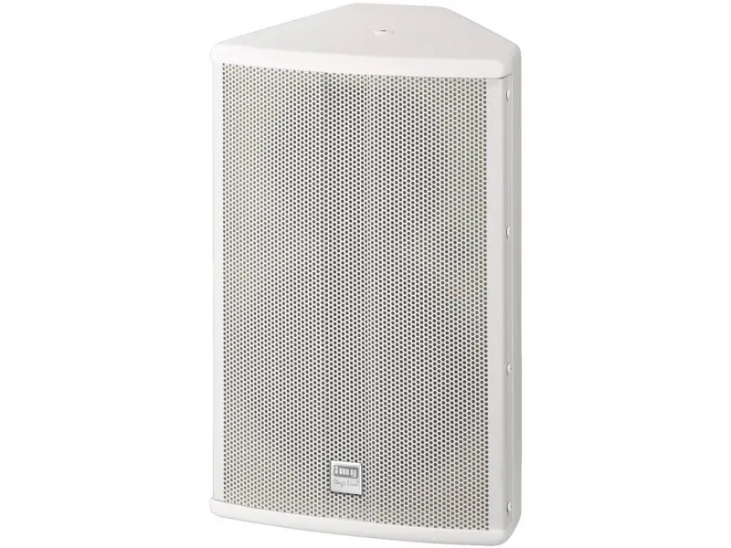 Monacor PAB-308/WS, 2-vejs, Kan monteres i loftet, Gulv, Kan monteres på væggen, Hvid, MDF, Metal, 125 W, 250 W