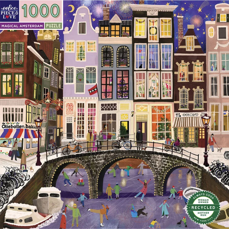 eeBoo eeBoo - Puslespil 1000 brk - Magical Amsterdam