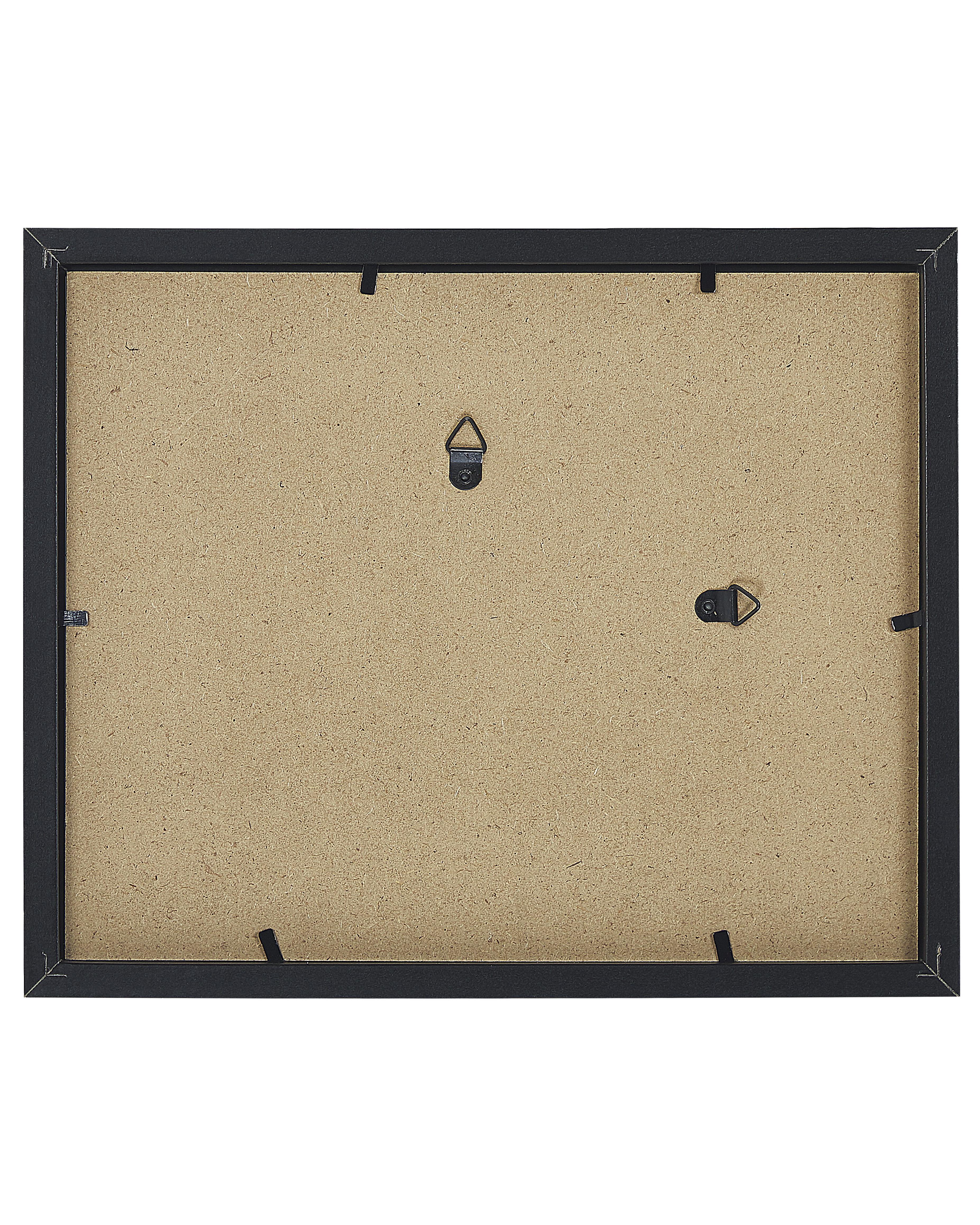 Set van 6 fotolijsten ZINARE Landschap Zwart