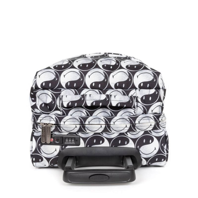 Valise cabine souple Transit'R S 51 cm Smiley YY Black