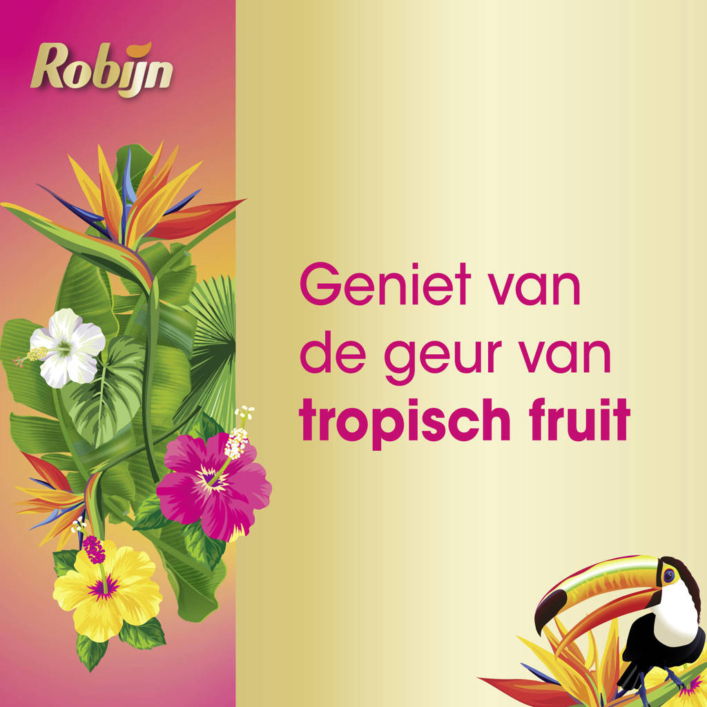 ruikt lekker!3-in-1 wascapsules Color Tropical - 4 x 15 wasbeurten - 60 wasbeurten