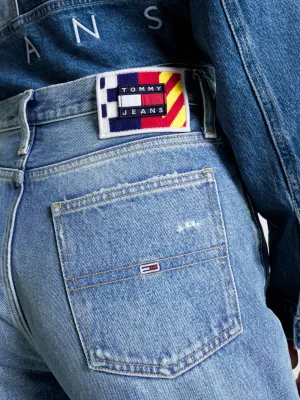 Arquivo Izzie Calça Jeans Slim de Cintura Alta