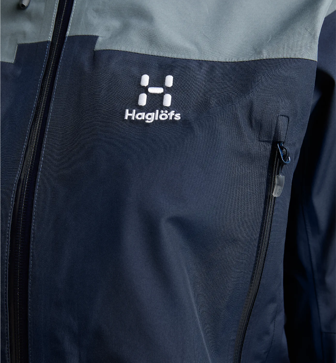 Haglöfs Roc Flash Gtx Jacket Women Tarn Blue/Steel Blue