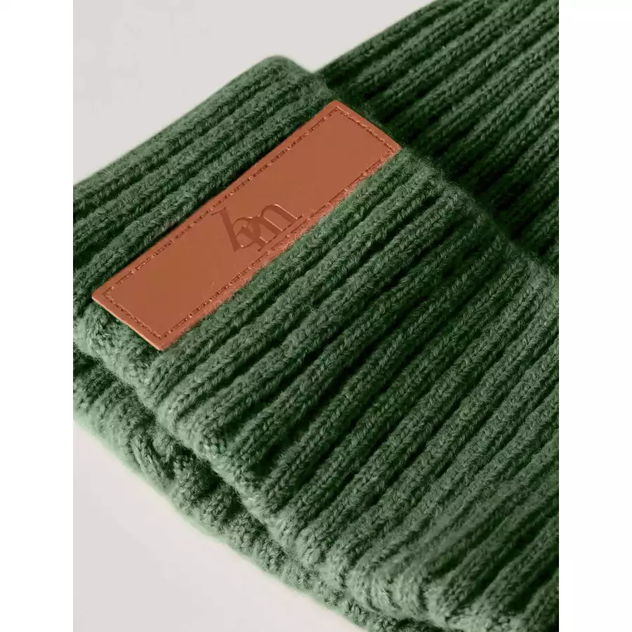 BabyMocs Mütze Vegan grün