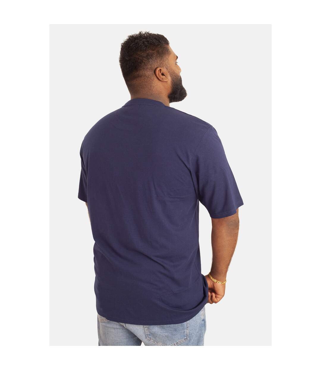 Duke D555 Kingsize Flyers - T-shirt col ras-du-cou - Homme (Bleu marine) - UTDC143