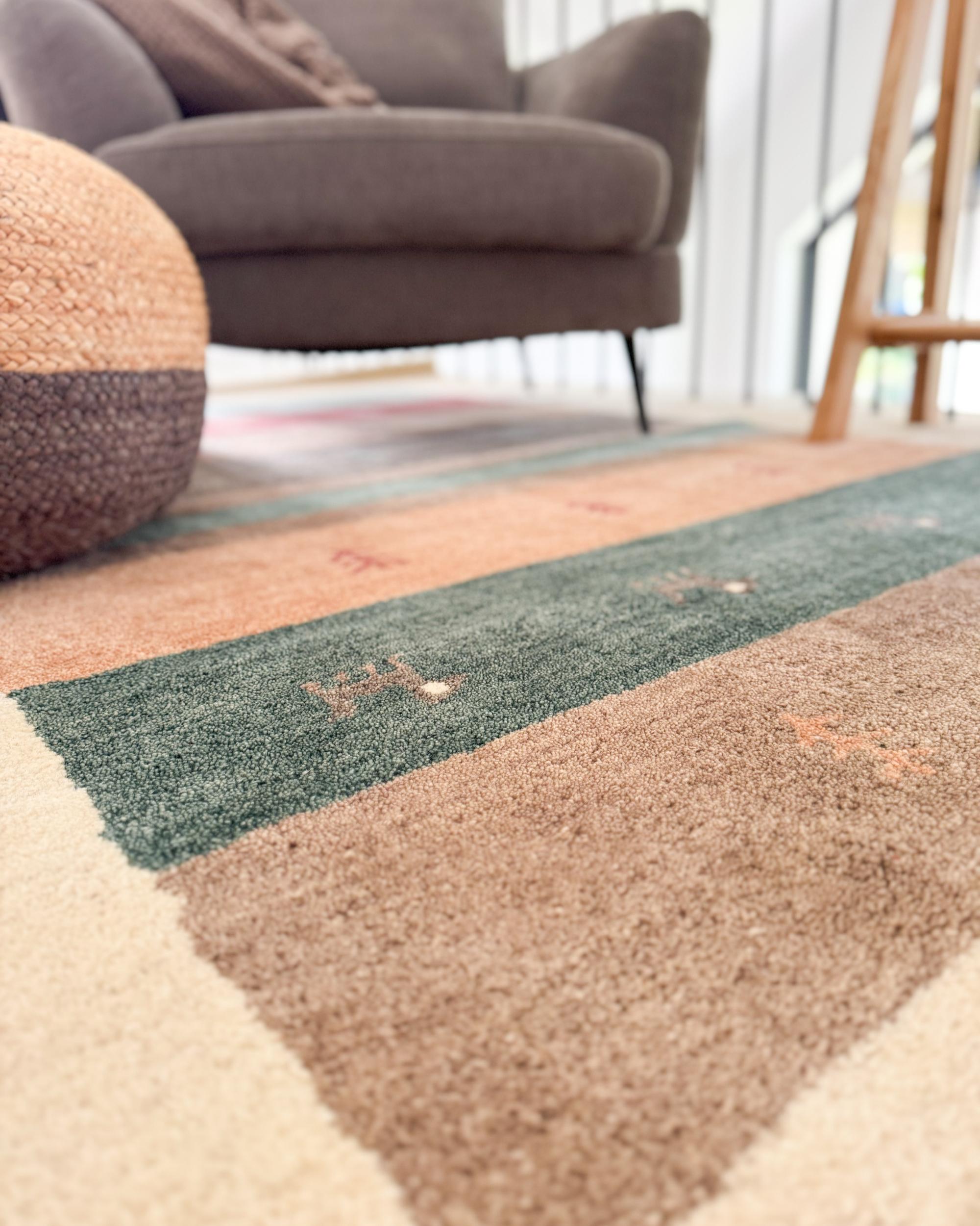 Vloerkleed SARILAR Meerkleurig 160 x 230 cm Wol Gabbeh