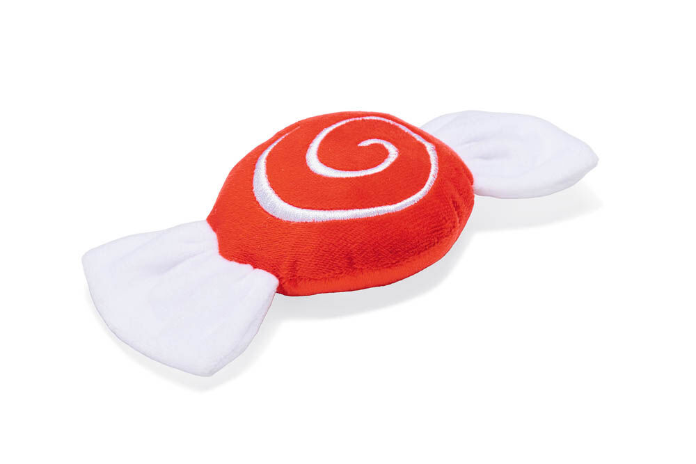 Beeztees Snoepje - Knuffel - Kerst Hondenspeelgoed - 19.8x17x4.5 cm