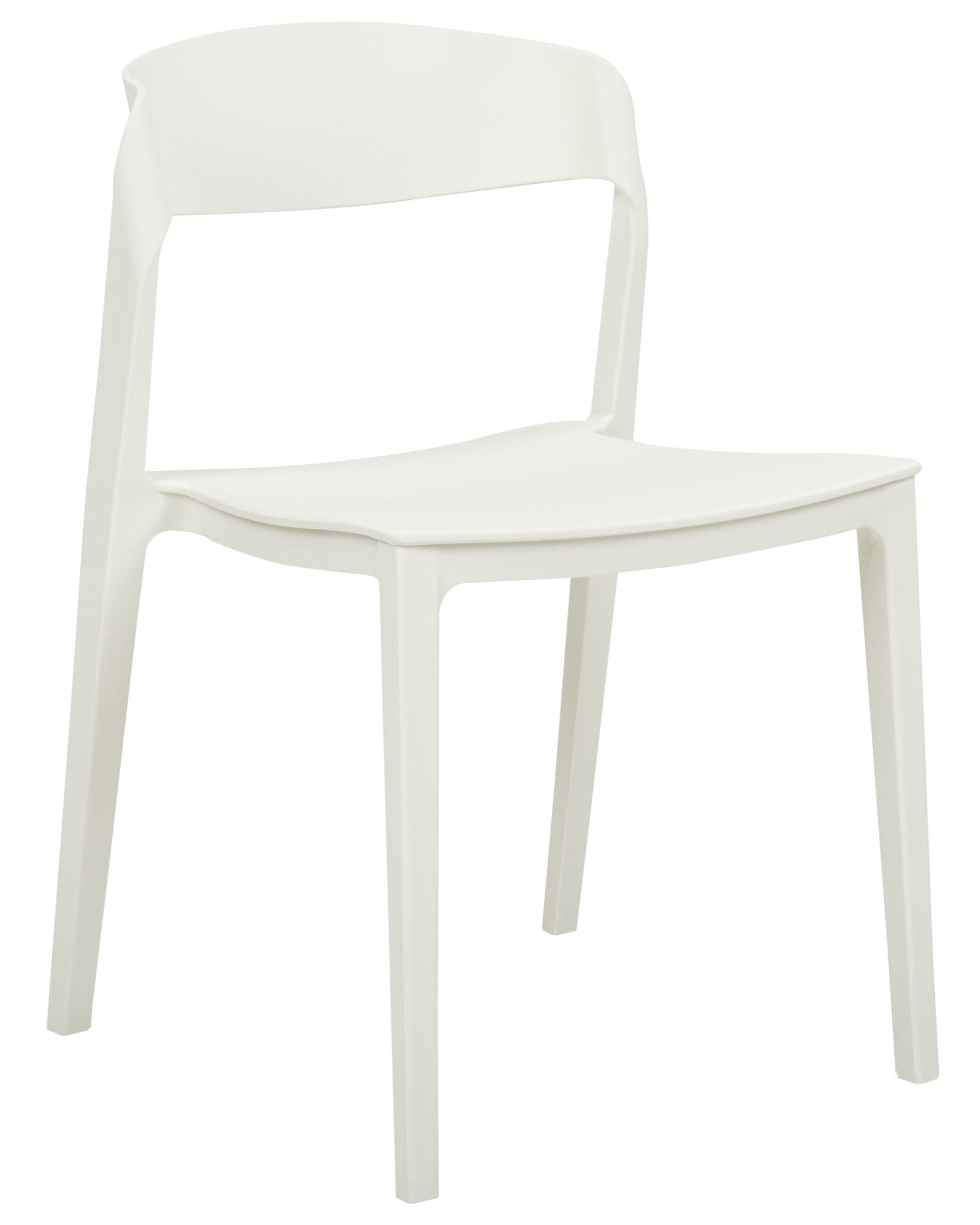 Set van 2 eetkamerstoelen SOMERS Wit