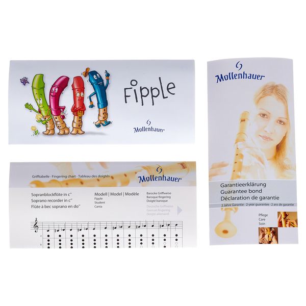 Mollenhauer 17311 Fipple Lere Soprano G SH