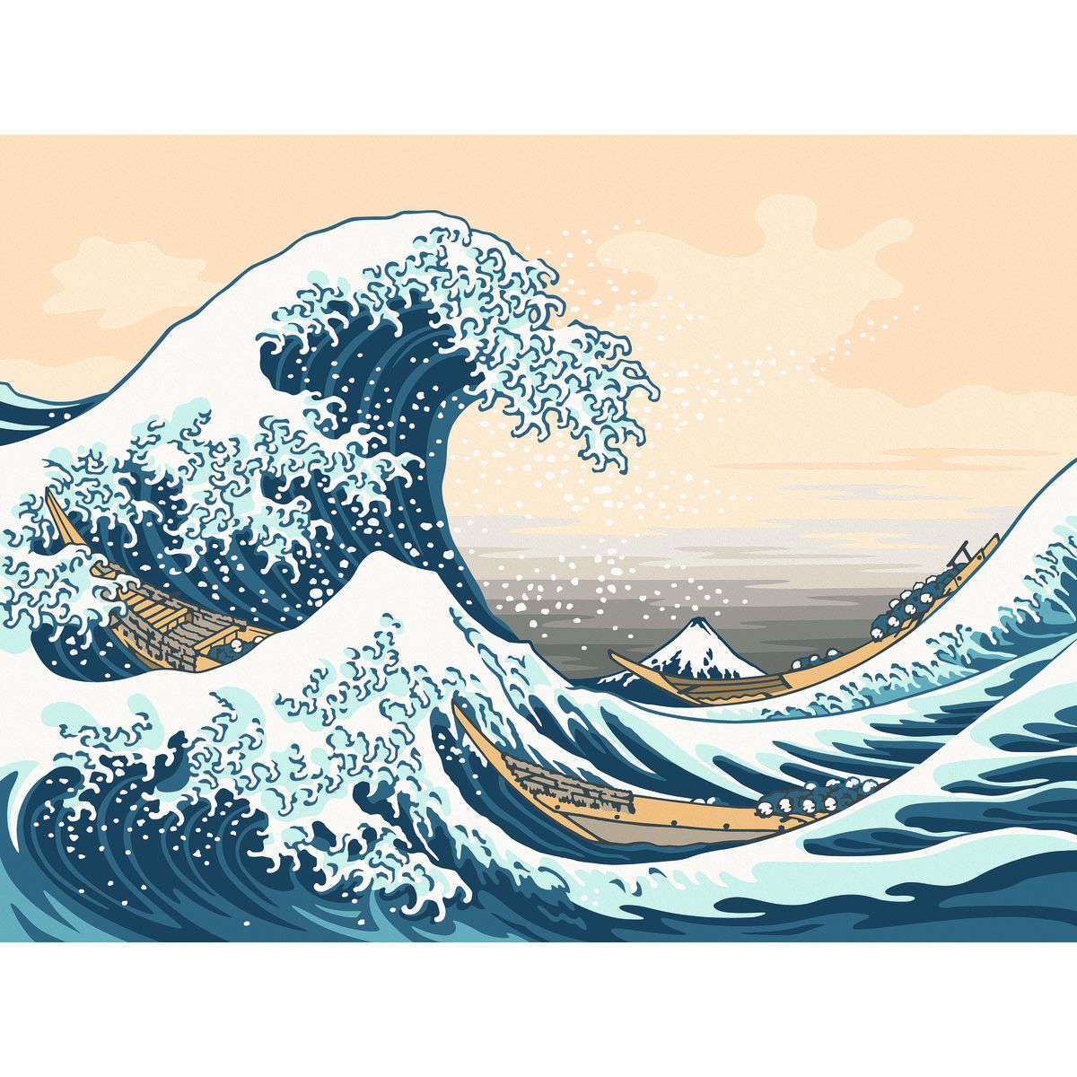 Ravensburger Spiel ART Collection: Große Welle (Hokusai)