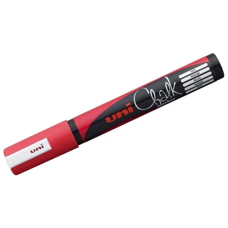 uni-ball Chalk Marker rot 1,8 2,5 mm, Rundspitze