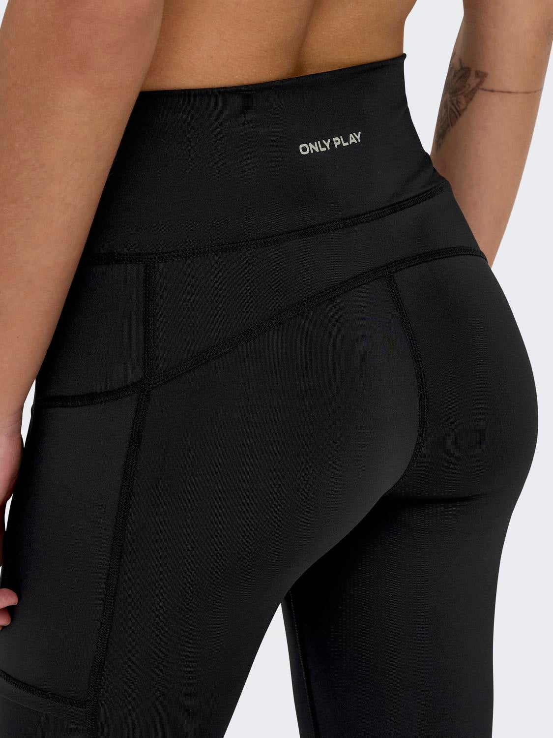 ONPJAM-PREP-2 Hohe Taille Enger Schnitt Sportleggings Black