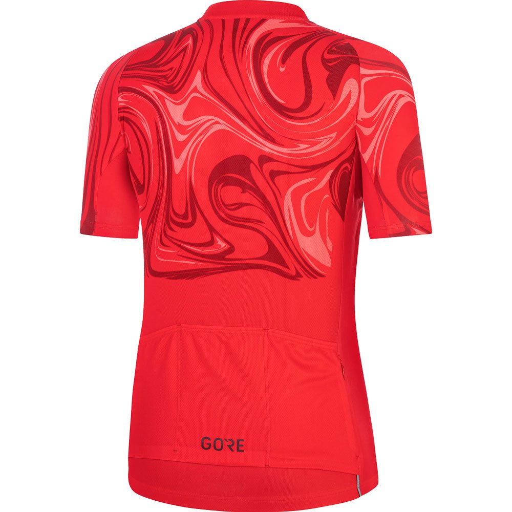 GOREWEAR Paint Jersey Damen hibiscus pink