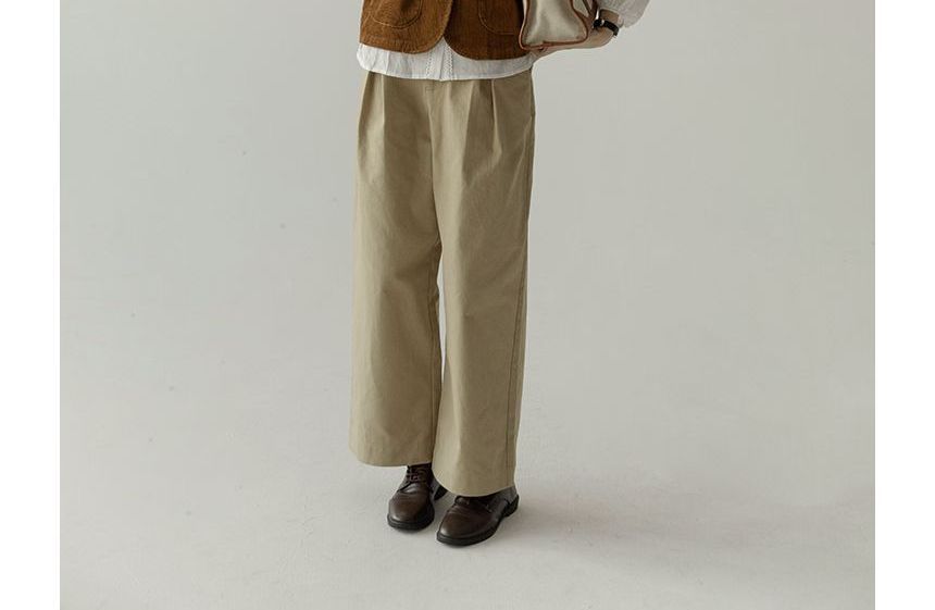 Wapiti - Effen corduroy vest met knoopjes