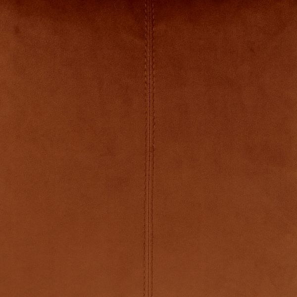 Overseas Middlestitch Kussen - 60 x 60 cm– Velours – Beige