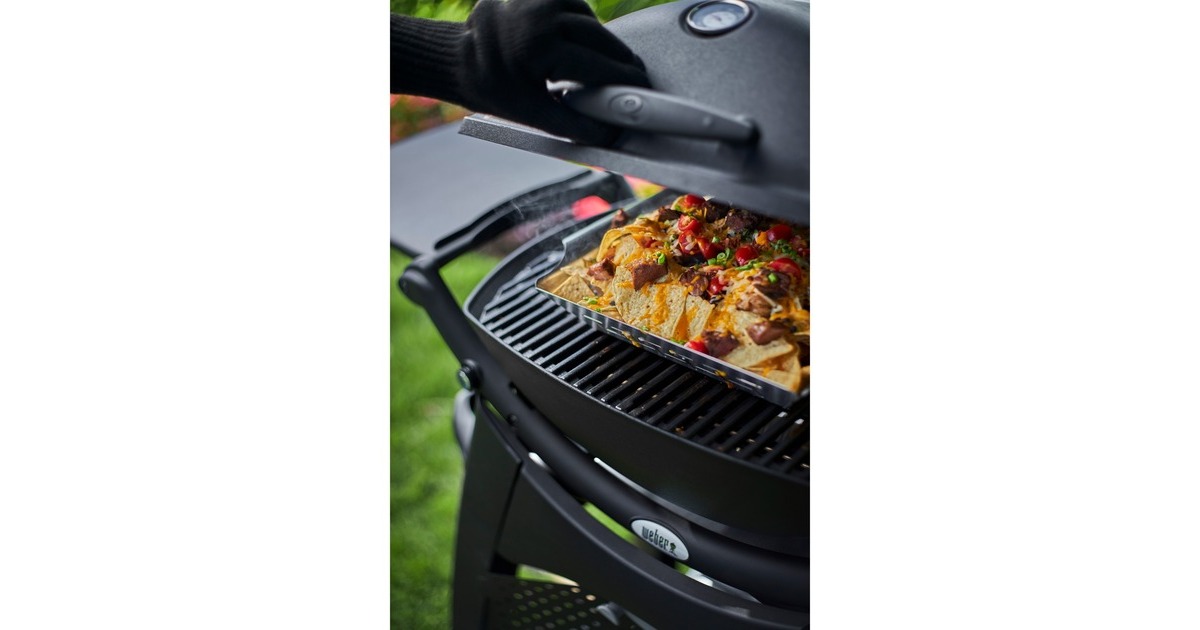 WeberDeluxe Grillkorf groentekorf  (Roestvrij staal)