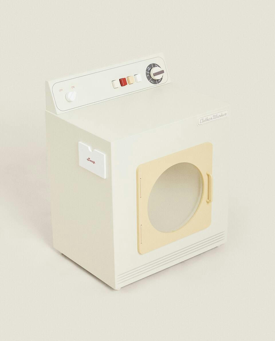 BRINQUEDO DE MÁQUINA DE LAVAR ROUPA INFANTIL