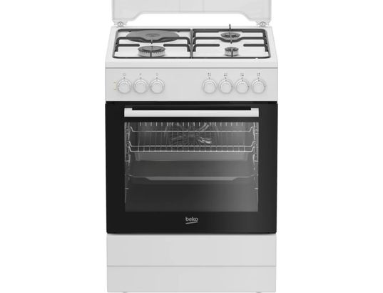 BEKO - Cuisiniere mixte FBS63031WCS
