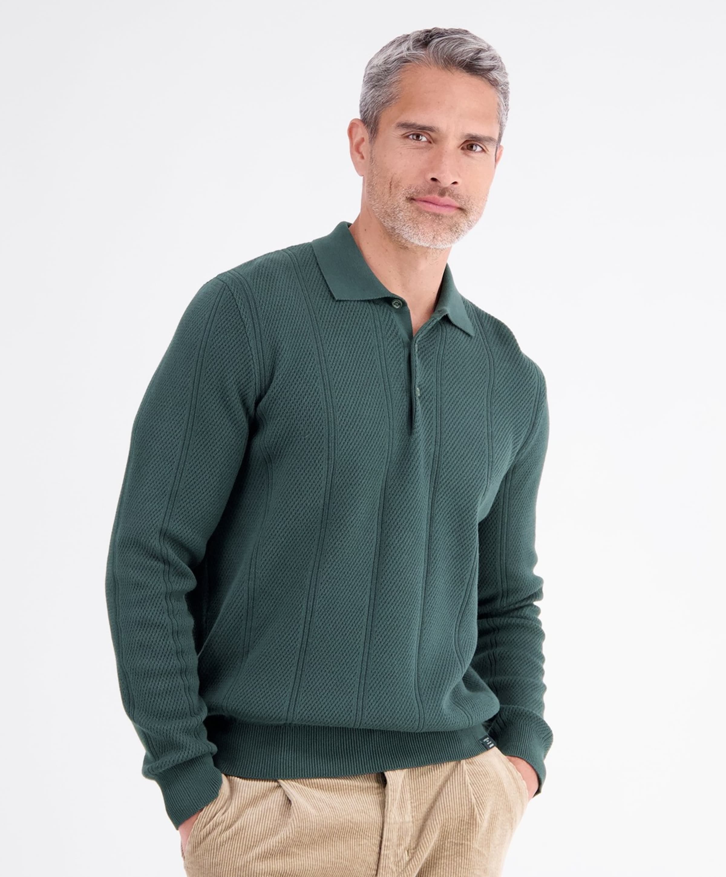 Lerros Heren trui groen