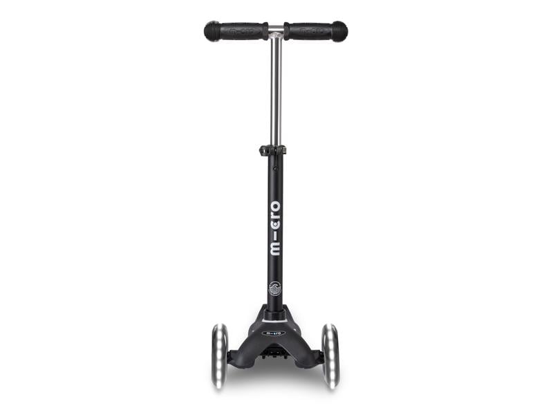 Micro Mobility Kickboard Mini Micro Deluxe Eco Schwarz Kids Scooter aus recycelten Fischernetzen