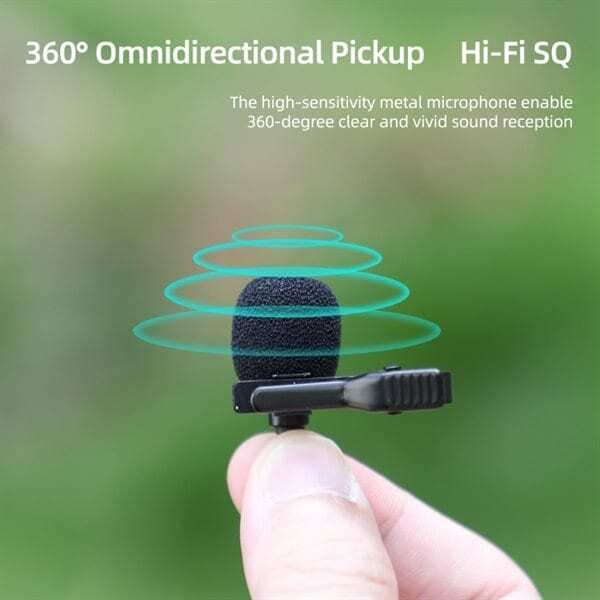 Mikrofon med USB-C-stik til Insta360 Ace