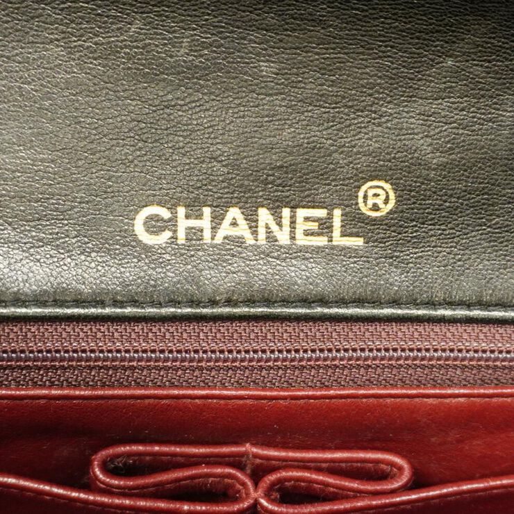 Chanel Vintage Chanel Flap Bag Black