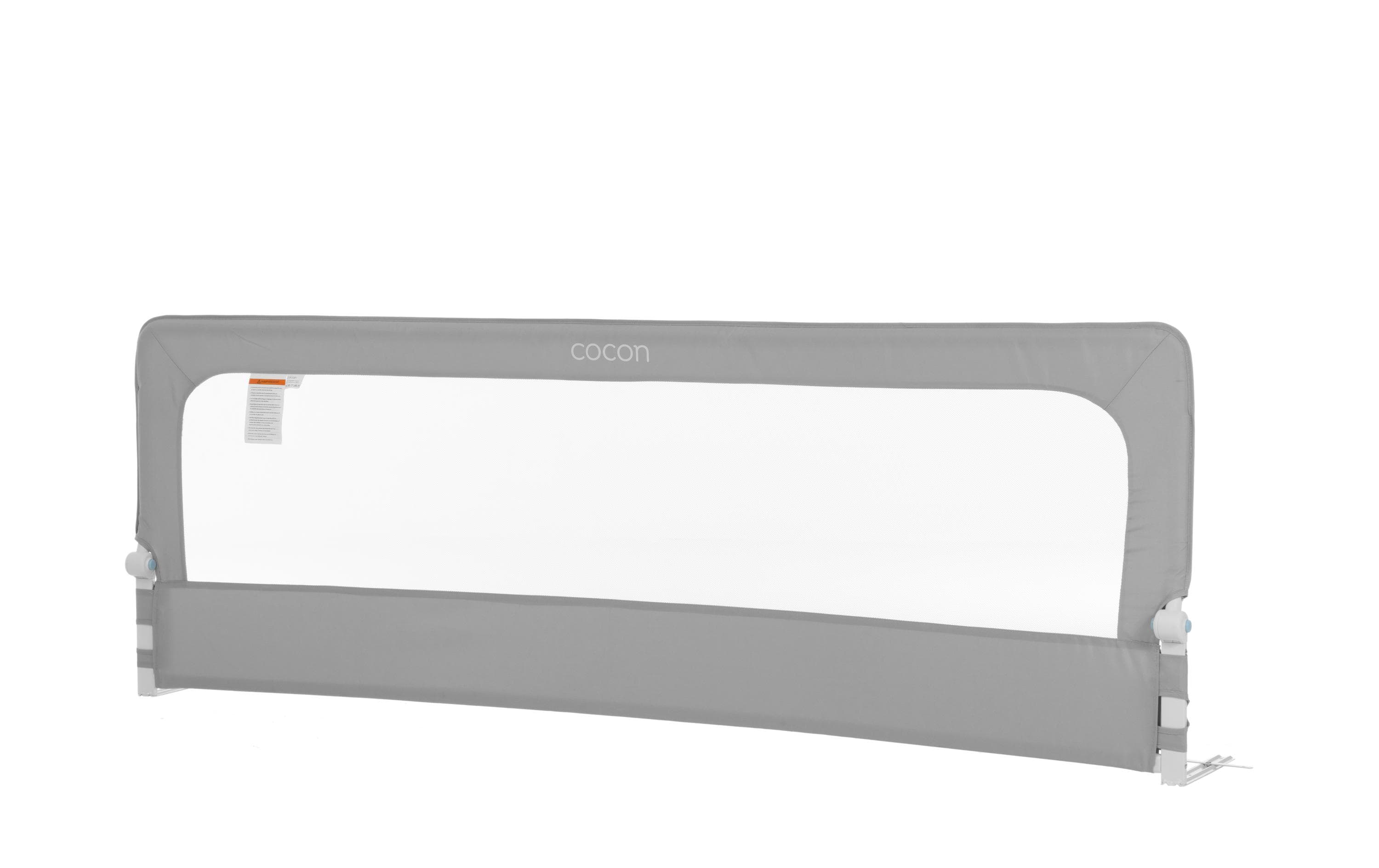 Bettgitter Grau 200 x 68 cmBettschutzgitter für Ihr Kind