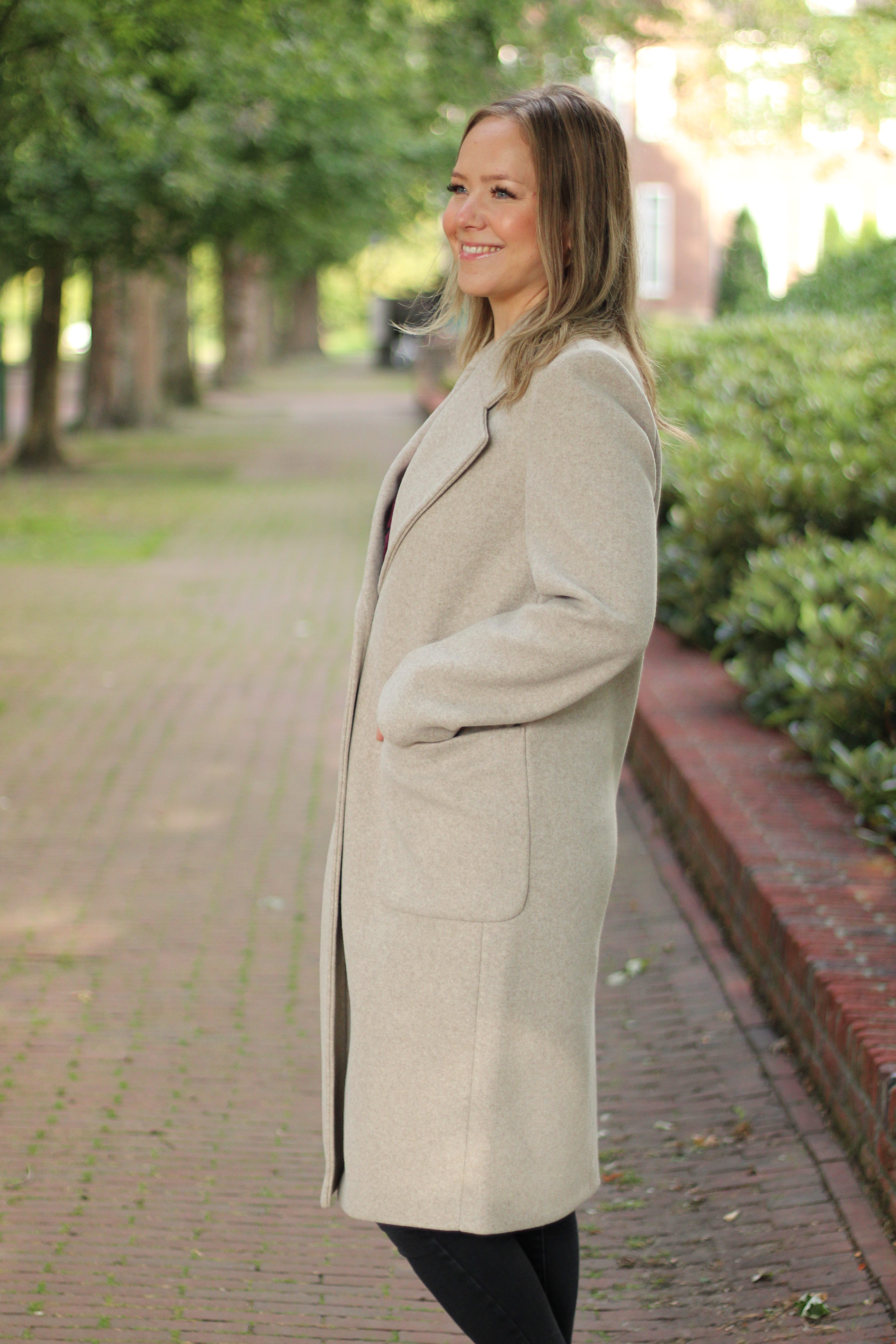 Rino & Pelle - Cecile Single Breasted Coat - Birch Melange