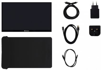 Touch Screen Monitor Verbatim PMT 15 Black IPS LCD