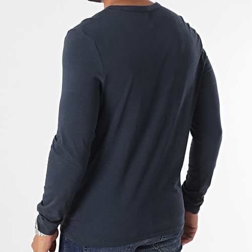 Tee Shirt Manches Longues NM2171E Bleu Marine