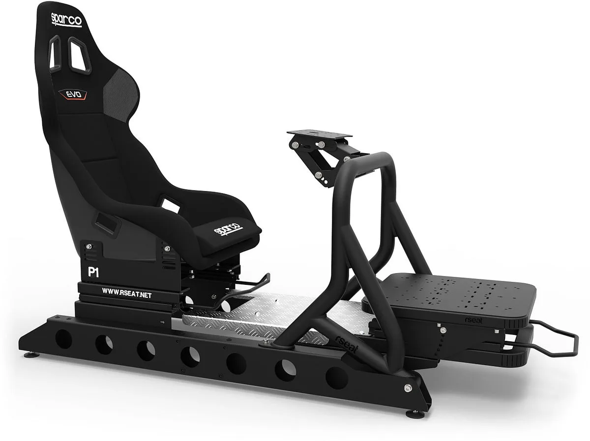 rSeat P1 Noir Sièges simulation gaming