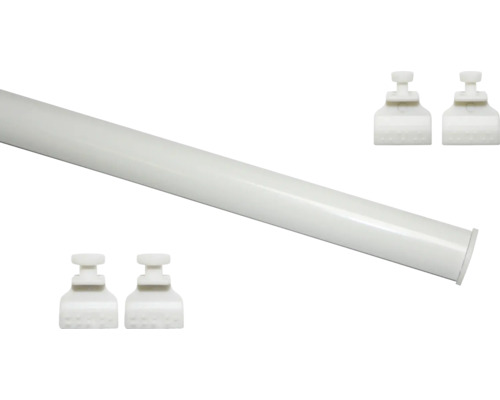Klemprofiel, wit, 60 cm