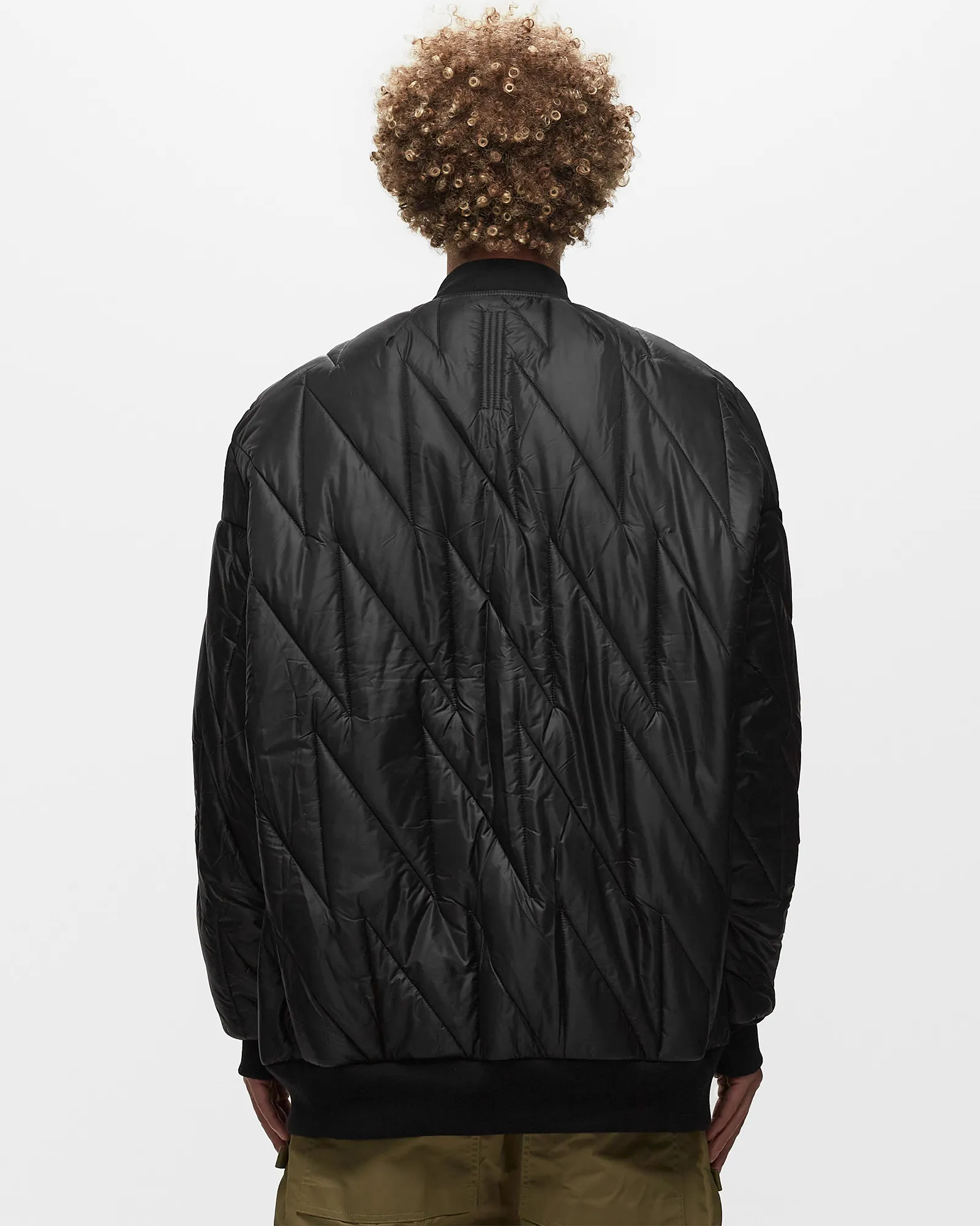 Rick Owens DRKSHDW JAQUETA BOMBER ACOLCHOADA EM TECIDO - JUMBO FLIGHT