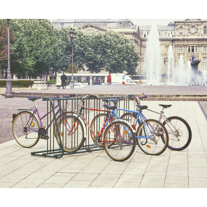 Râtelier 16 vélos face à face