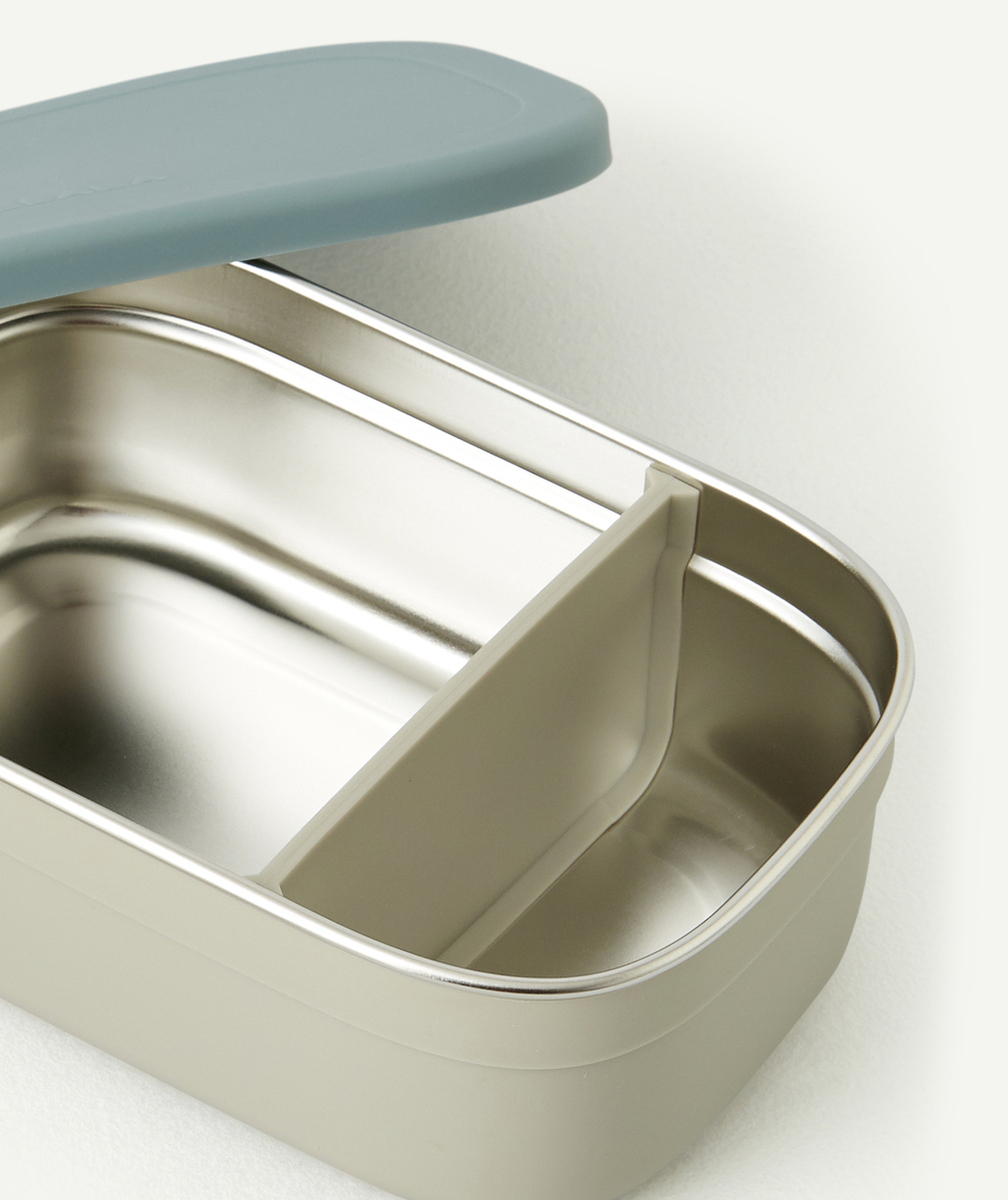 BEABABOÎTE REPAS EN INOX VERT 4M+