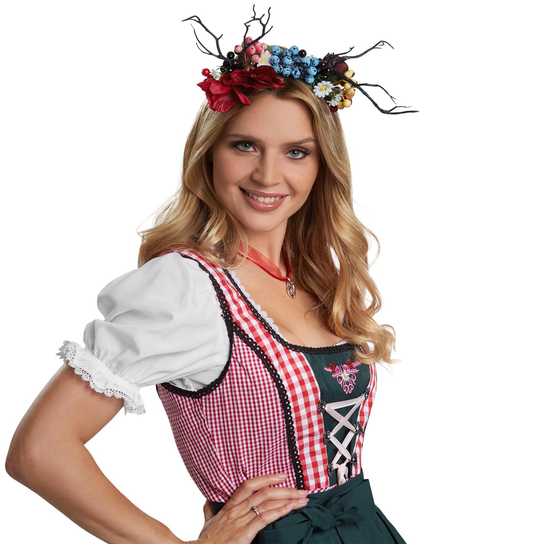 tectake® Frauenkostüm Mini-Dirndl Berchtesgaden Modell 2