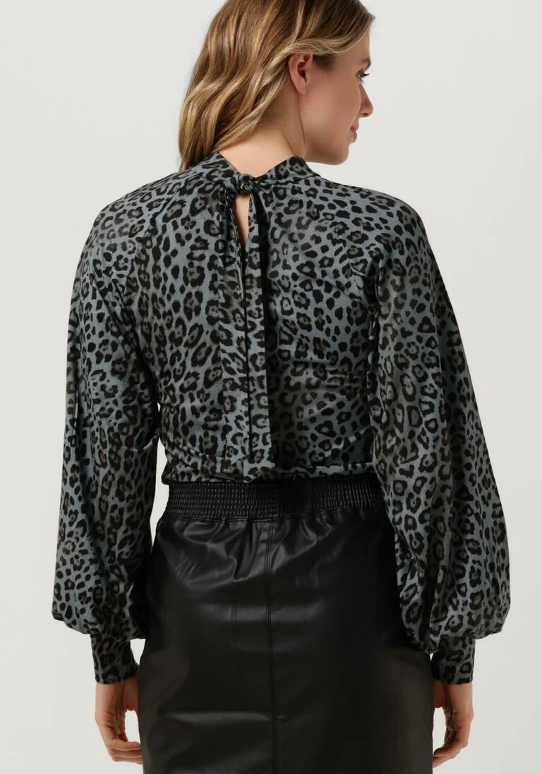 JANSEN AMSTERDAM blauwe jansen amsterdam blouse tamara