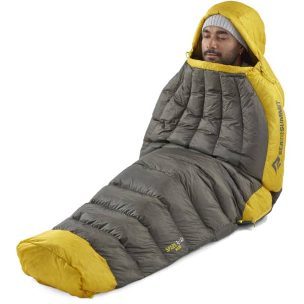 Sac de couchage SEA TO SUMMIT SPARK 7C/45F DOWN SLEEPING BAG REGULAR BLACK/YELLOW