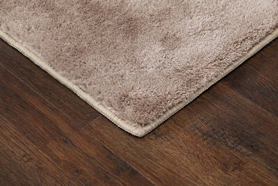 KM Carpets Cozy Gulvteppe 133x190, Linne