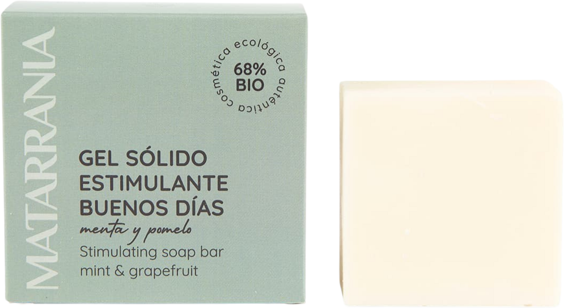 MATARRANIA  BUENOS DÍAS Organic Solid Shower Gel, 120 ml