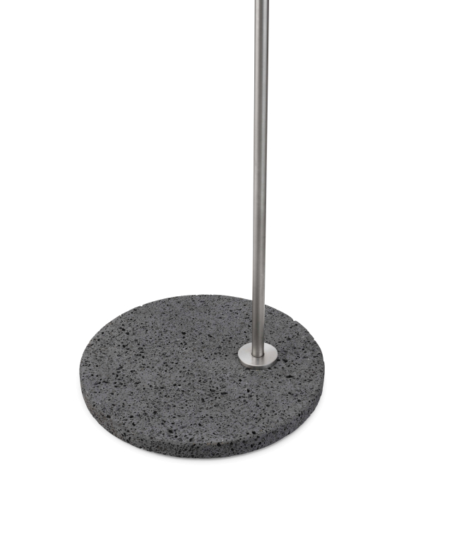 Flos IC Lights F1 Outdoor vloerlamp staal, voet donkergrijs