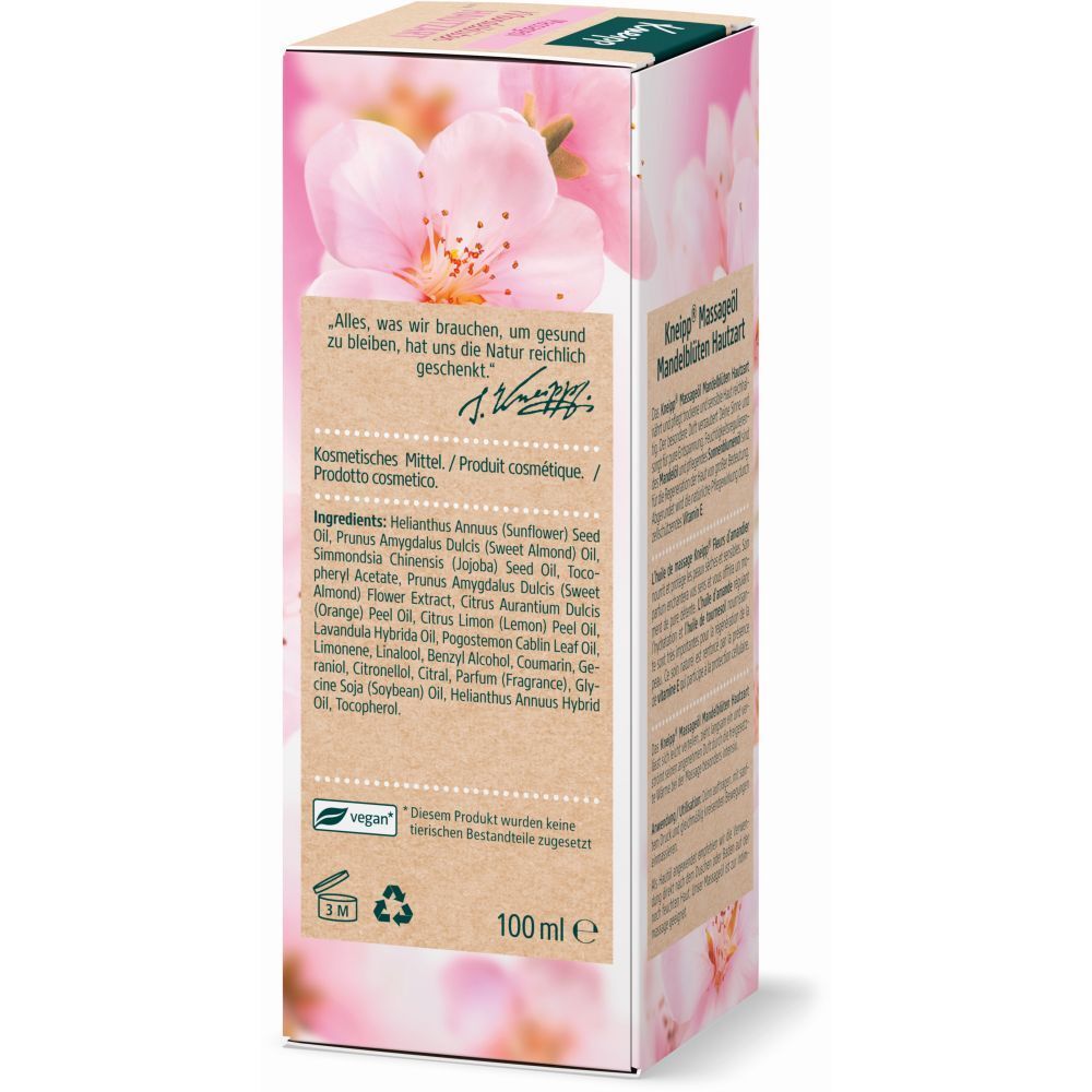 Kneipp® Pflegendes Massage-Öl Mandelblüten Hautzart