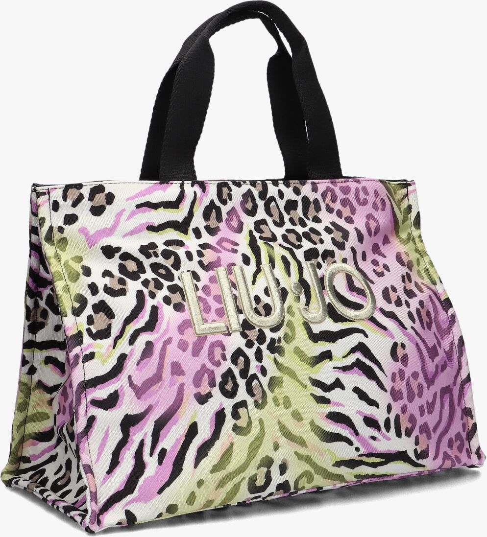 LIU JO roze liu jo shopper printed bag