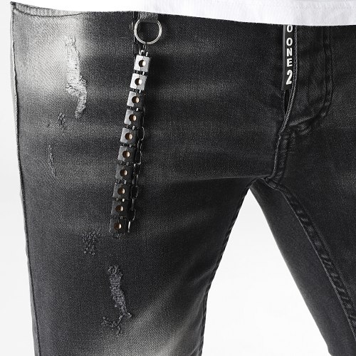 Jean Skinny Gris Anthracite