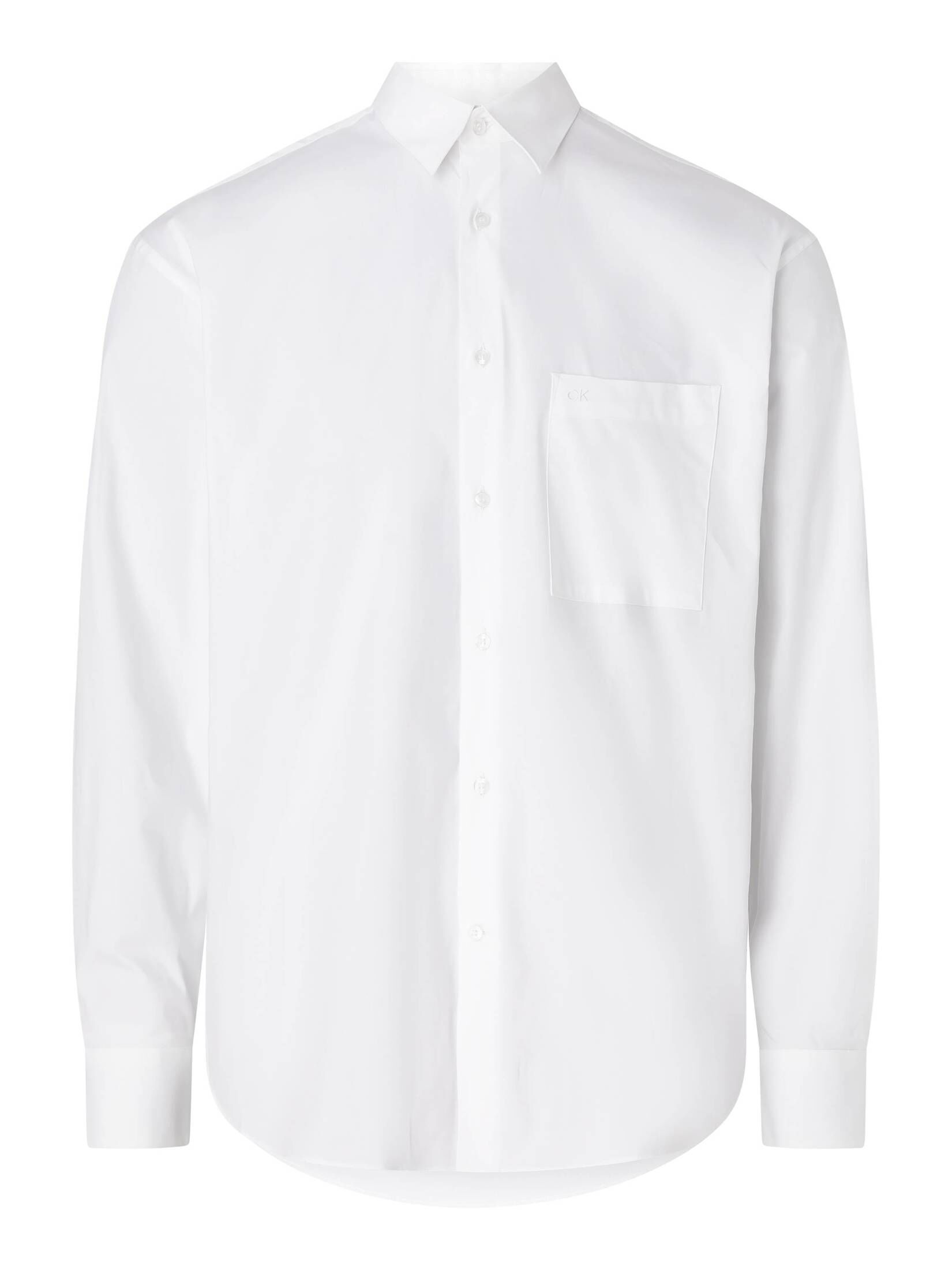 CALVIN KLEIN| Herren Hemd Relaxed Fit Langarm