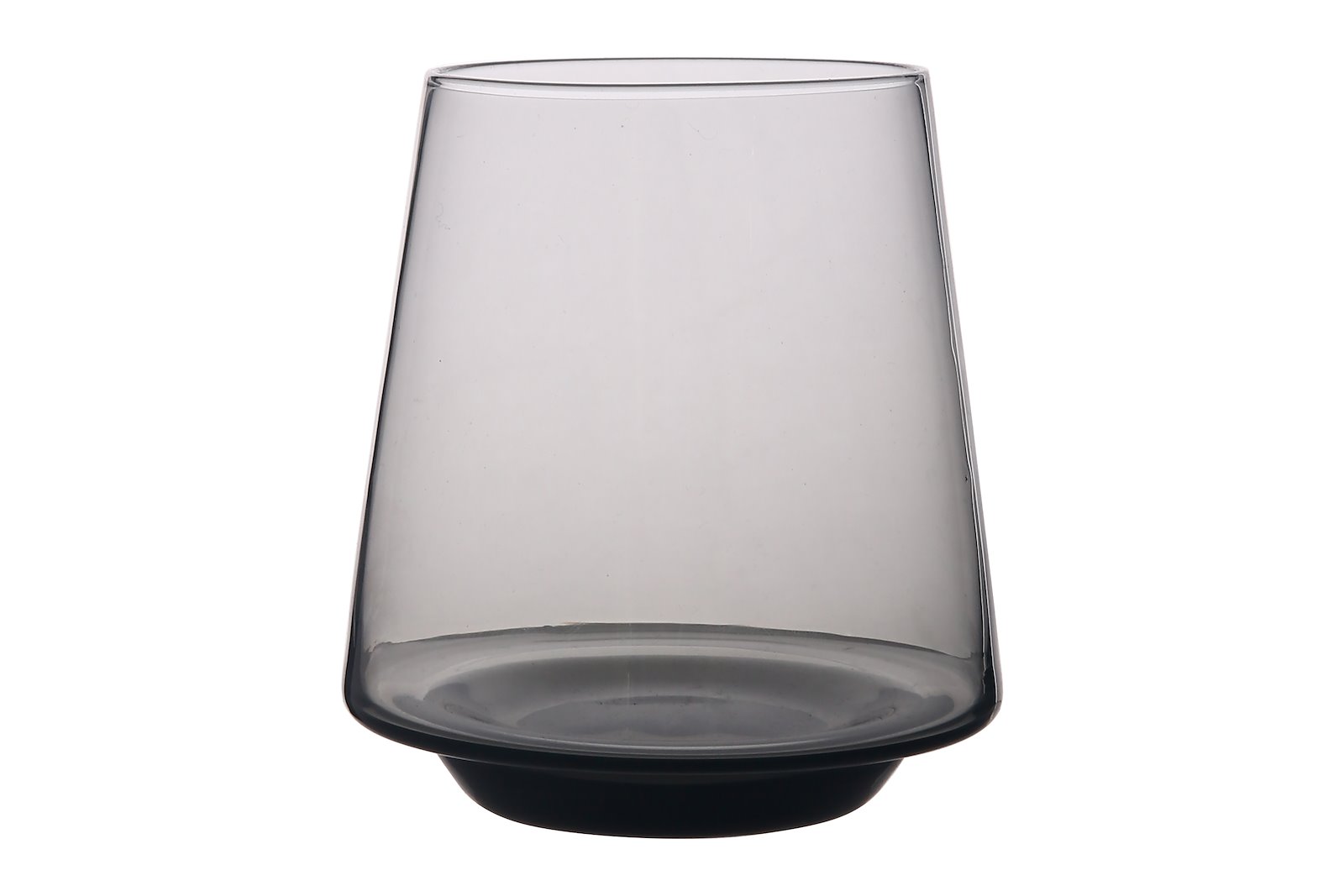 Aura drikkeglass 2pk Grått glass Ø8,4 H10,3 cm