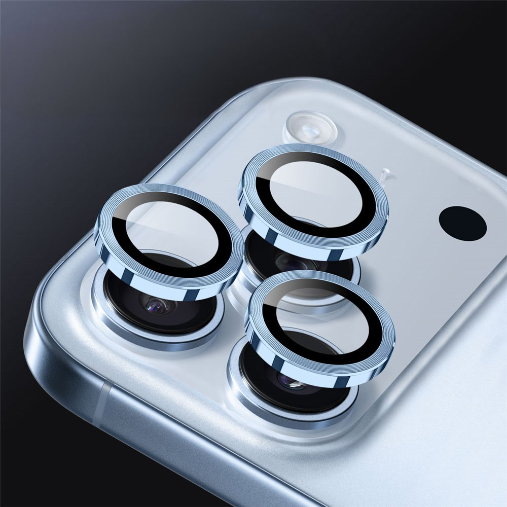 iPhone 17 Pro / 17 Pro Max Kameraschutz Objektiv Ring Protector Abdeckung - Blau