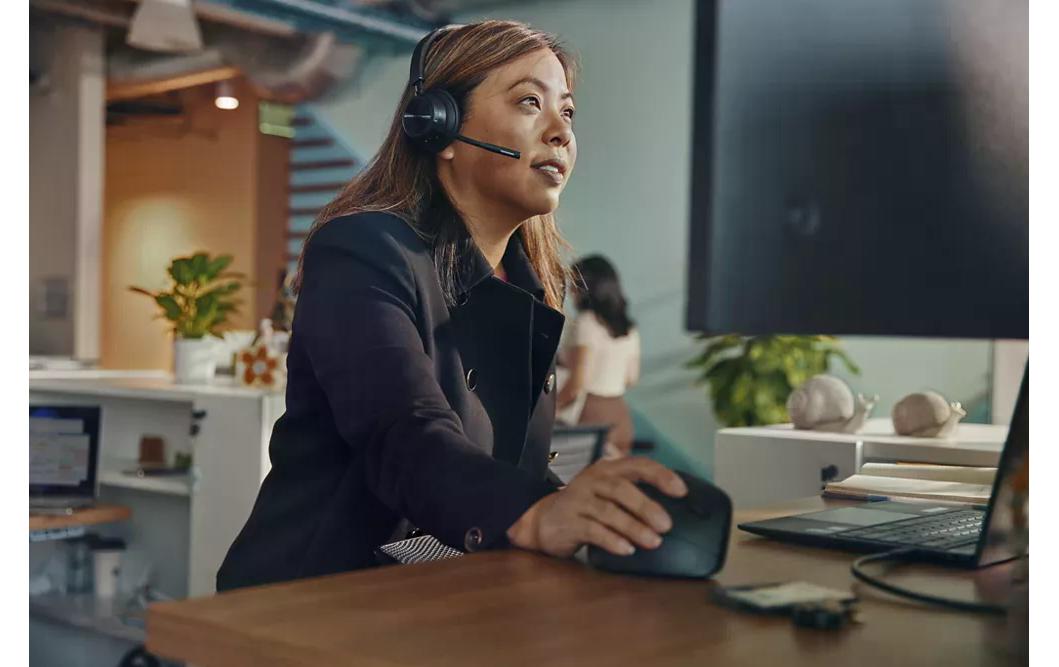 Headset Poly Savi 7310 UC Mono<br>USB-Headset mit schnurloser DECT-Technologie