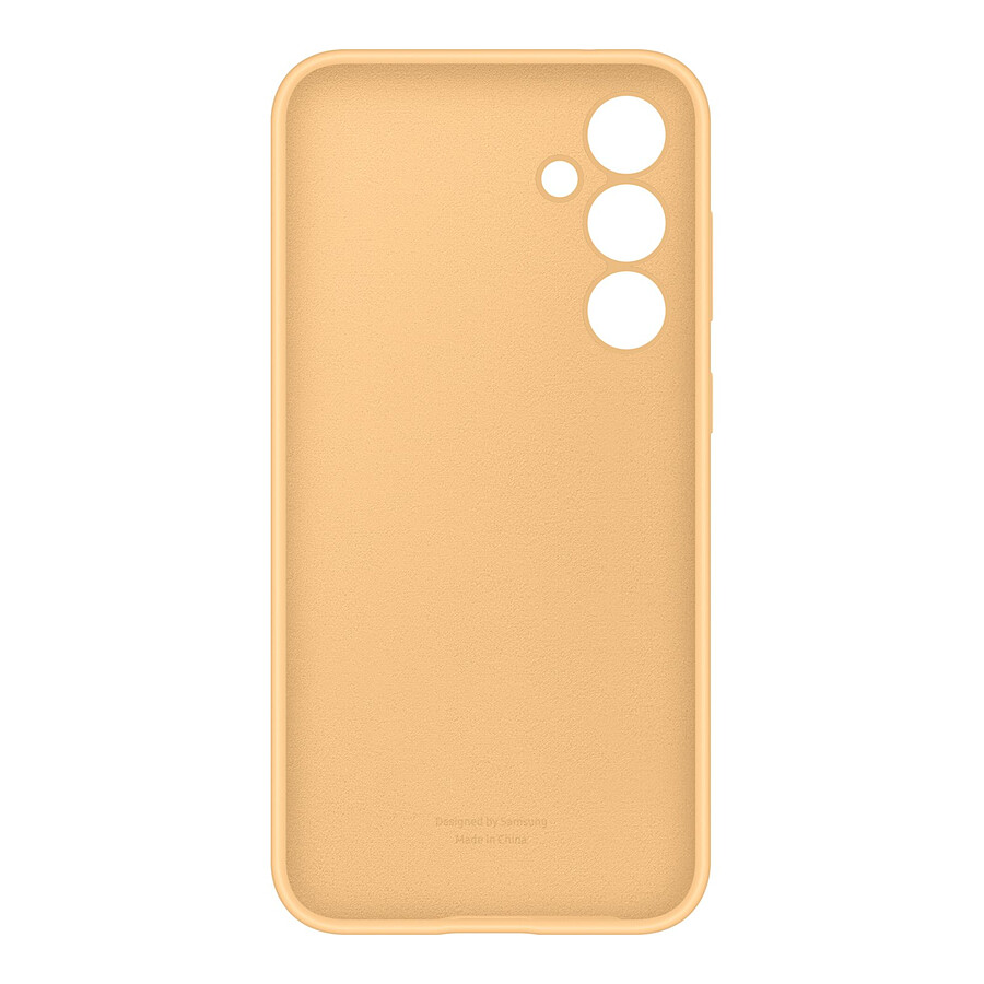 Samsung Coque Silicone Abricot Galaxy S23 FE